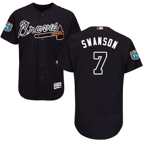 swanson braves jersey