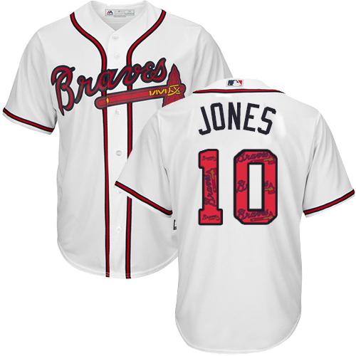 chipper jones braves jersey
